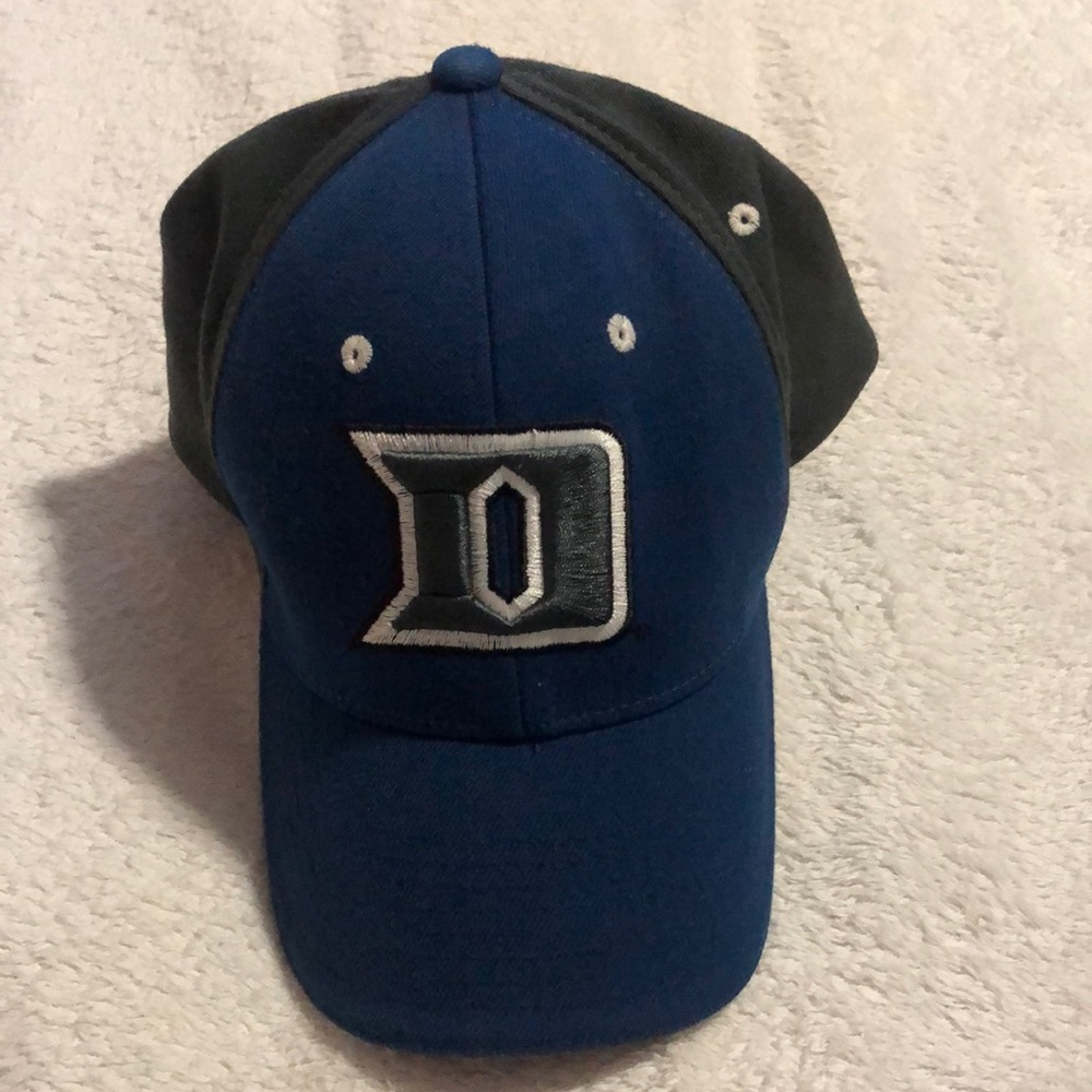 Blue and Black Baseball Cap